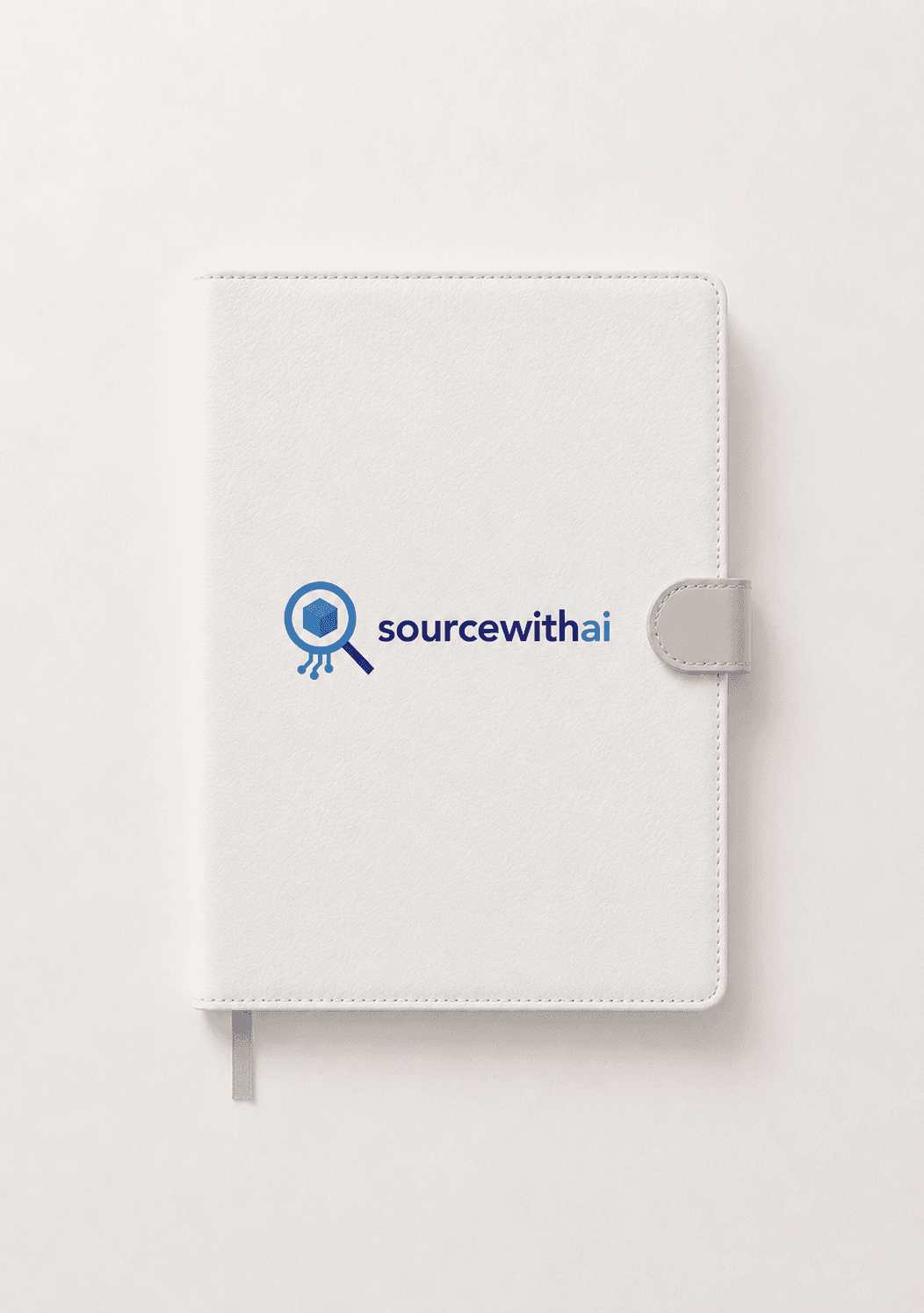Structured sourcing request visual with a refined product workspace