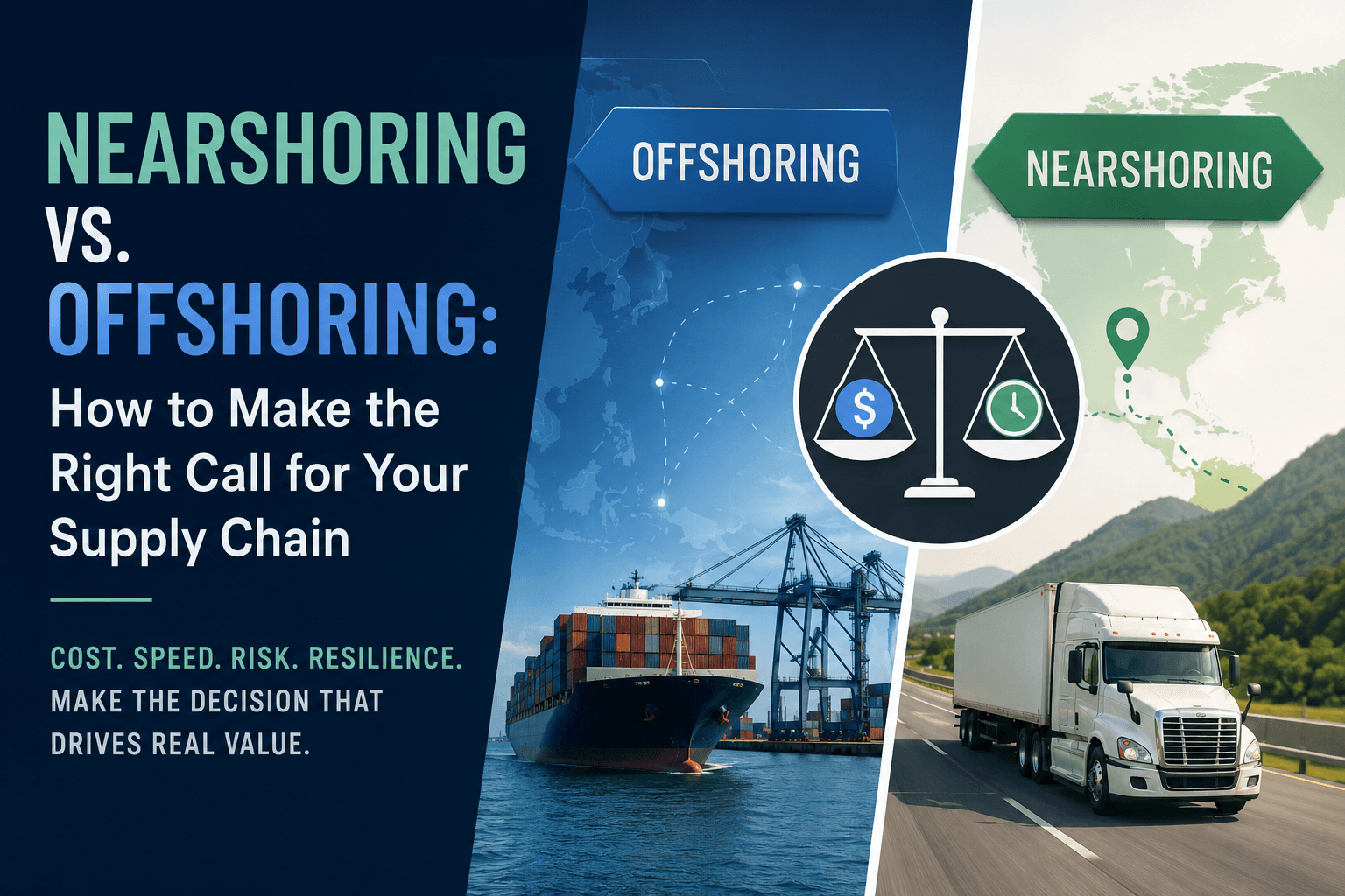 Nearshoring vs Offshoring: How to Make the Right Call for Your Supply Chain