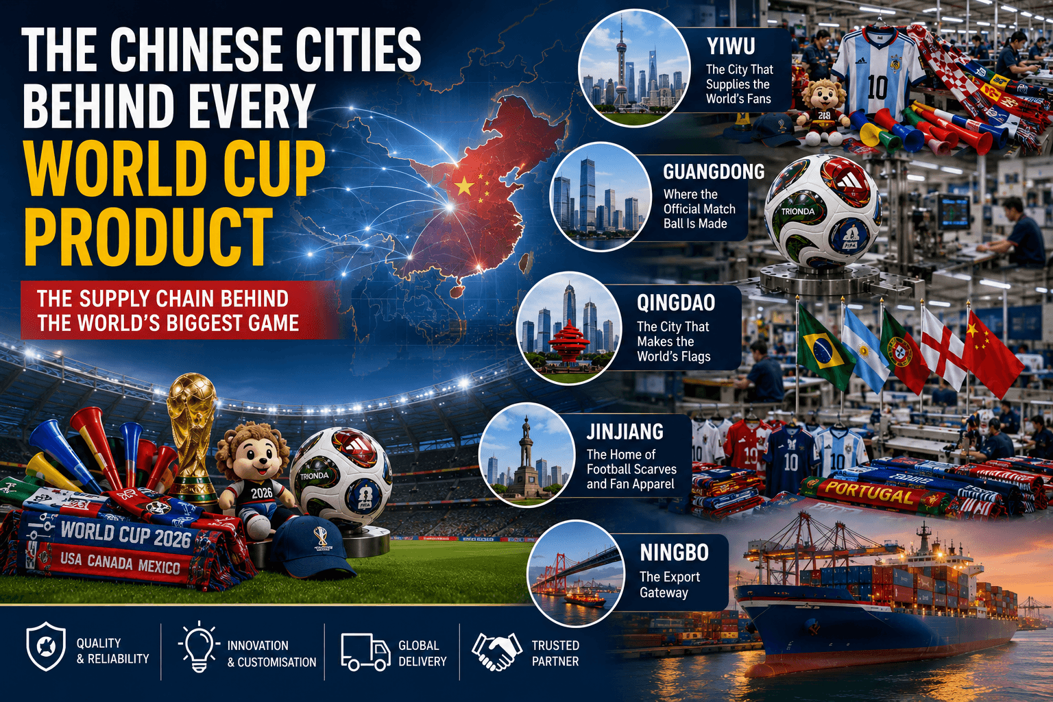 The Chinese Cities Behind Every World Cup Product You've Ever Touched